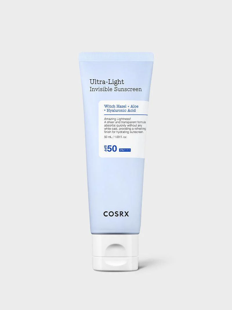 0_Ultra_light_invisible_800x1067_3b3f194c-15a5-4c66-92ec-58275778c6c9_1080x.webp Cosrx Ultra-Light Invisible Sunscreen SPF50 PA++++ - Image 1
