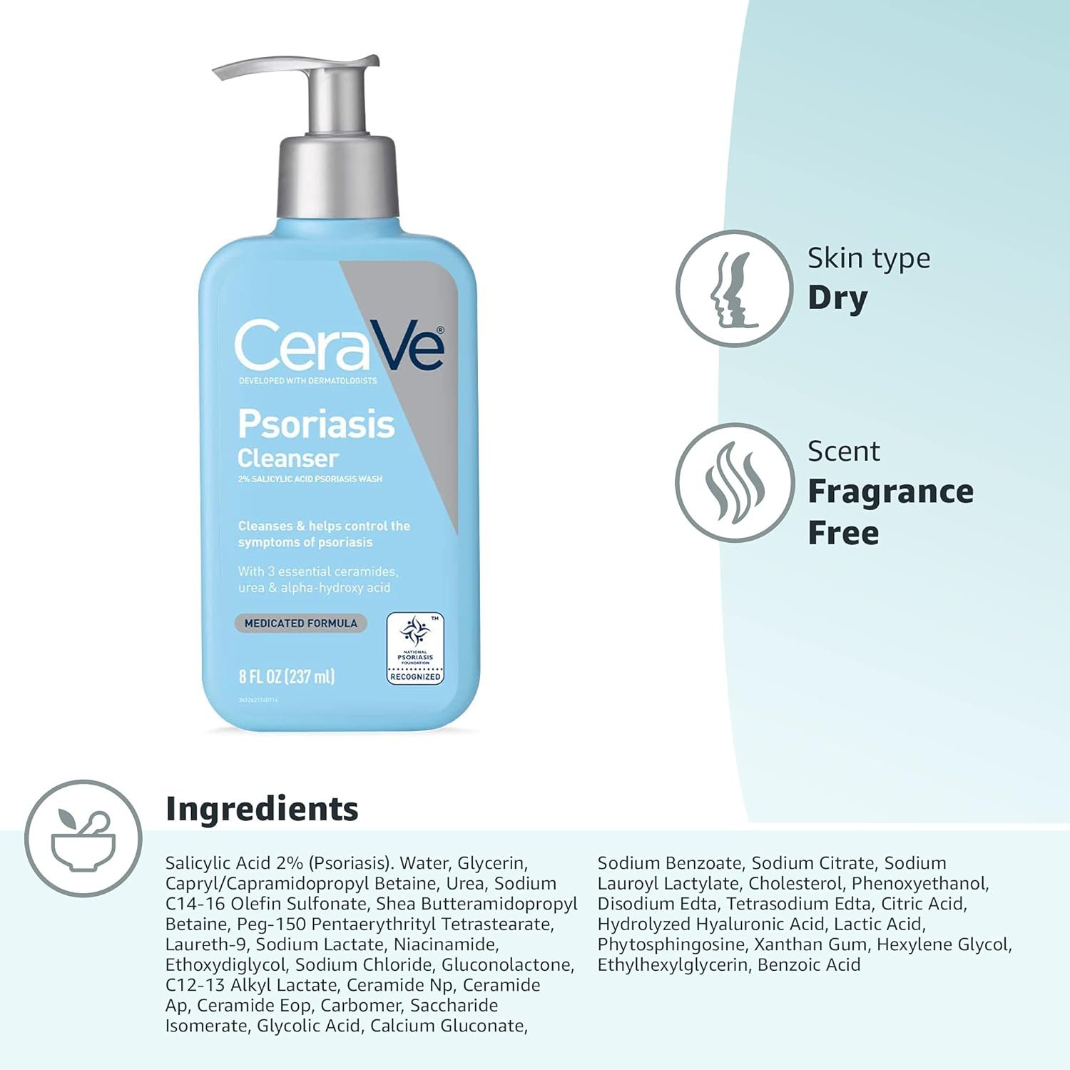 71Vqdn19trL._SL1500_.jpg Cerave Cleanser for Psoriasis Treatment - Image 8