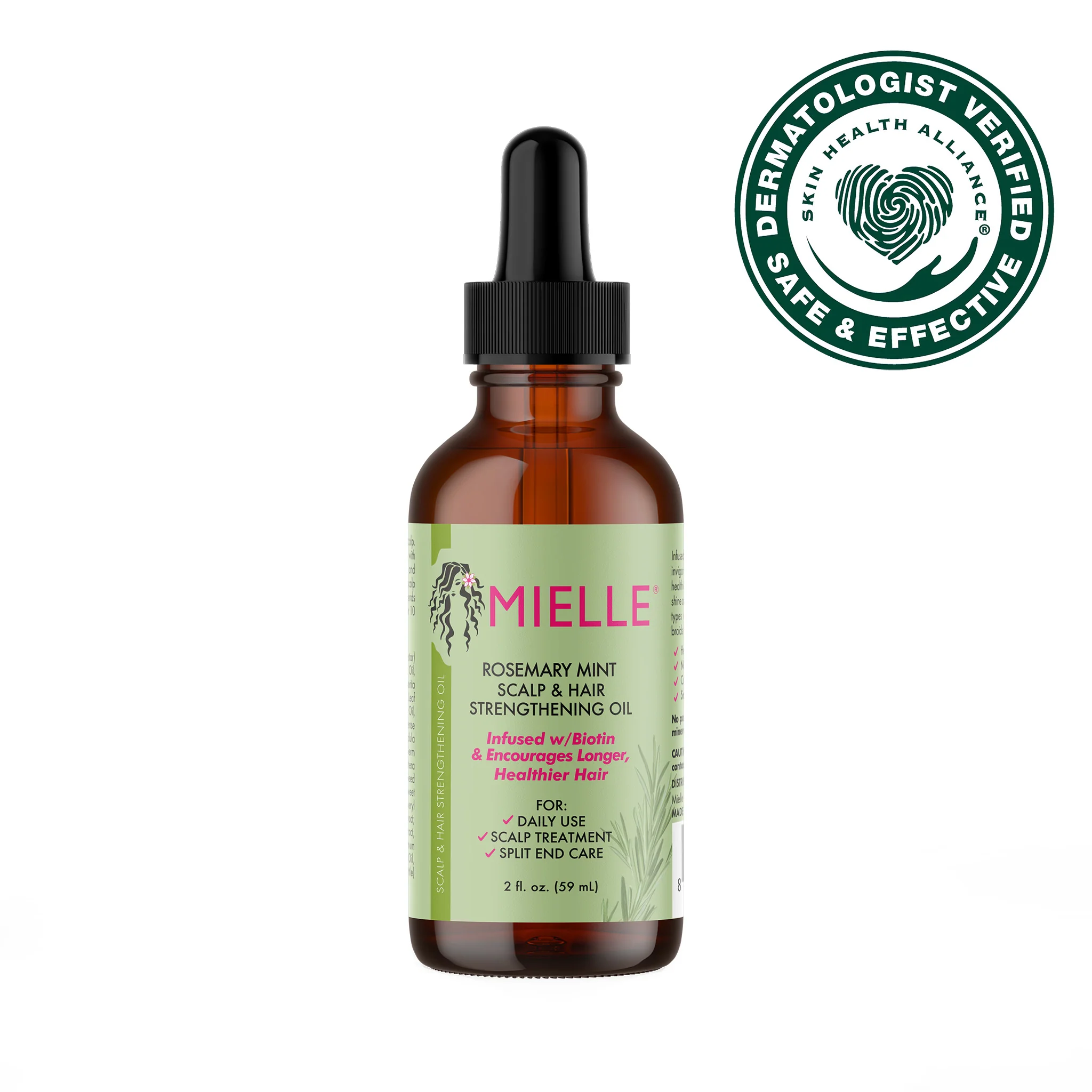 RM_SHA-award-seal_PDP_2048px_Oil_5000x.webp Mielle Rosemary Mint Scalp & Hair Strengthening Oil - Image 1