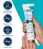 Cerave Acne Foaming Cream Cleanser - Image 5