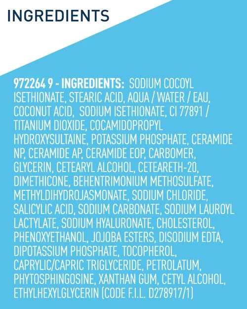 lor1193_cerave_amazon_ingredients_700x875px.webp Cerave SA Cleanser Bar for Rough & Bumpy Skin - Image 3