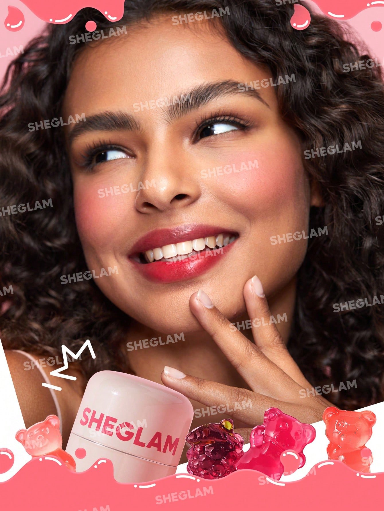 1721046494e0162ddad387c864a5684acb09e161d9 SHEGLAM Jelly-Licious Hydrating Lip & Blush Tint – Howdy - Image 4