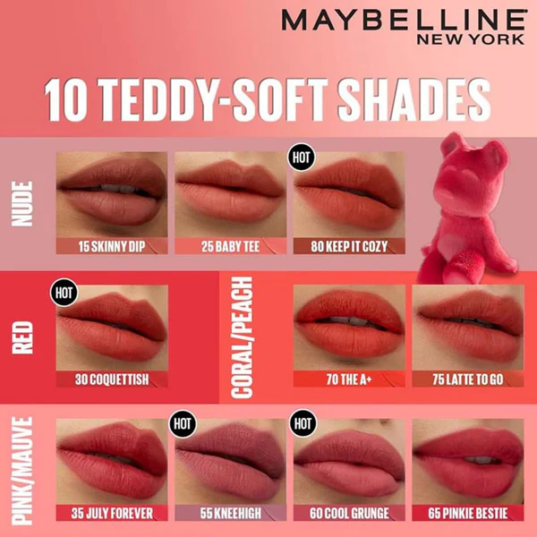 maybelline-super-stay-teddy-tint-coquettish-5ml_1 MAYBELLINE Super Stay Teddy Lip Tint - Image 5