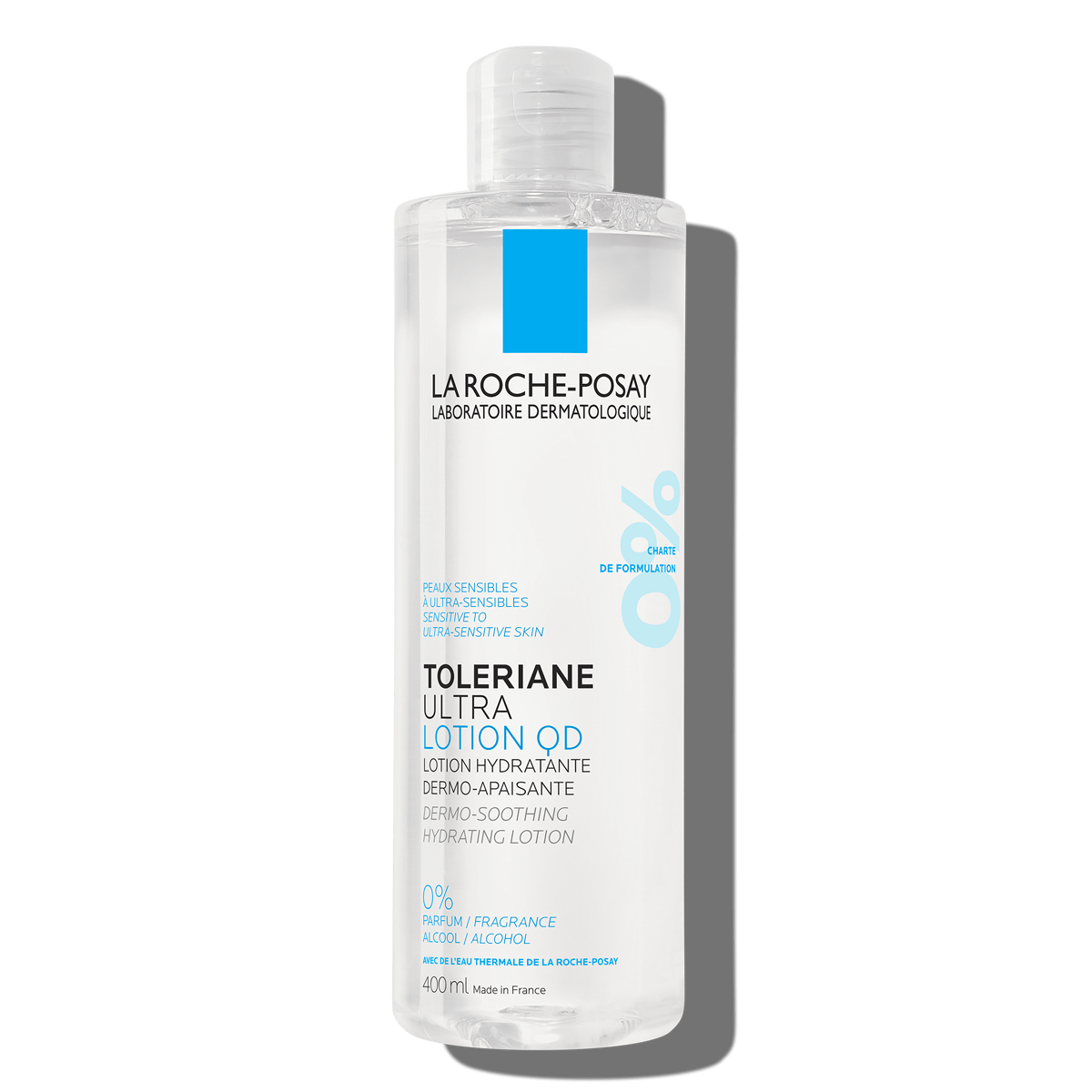 La-Roche-Posay-Face-Cleanser-3337875680240-Toleriane-Ultra-Lotion-QD-400ml-Front-Strong-Shadow La Roche Posay TOLERIANE ULTRA LOTION QD SOOTHING & HYDRATING LOTION