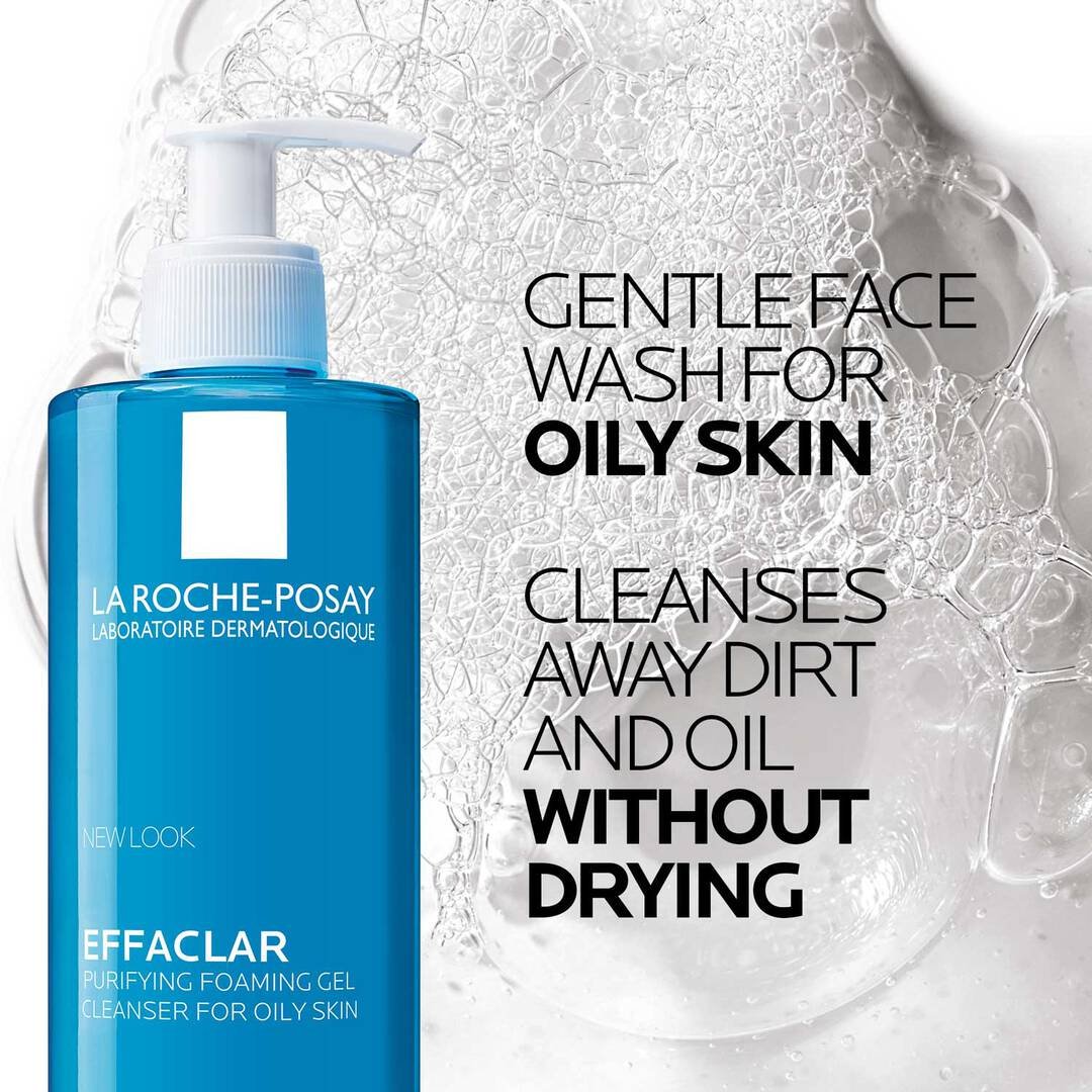 LaRochePosay-Product-Effaclar-Effaclar-Foaming-Gel-400ml-3337872411991-KeyBenefits-REV La Roche-Posay Effaclar Gel Facial Wash for Oily Skin - Image 5