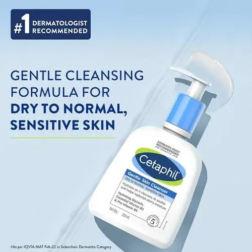 41SHwiQNt7L Cetaphil Gentle Skin Cleanser Dry to Normal,Sensitive Skin - Image 2