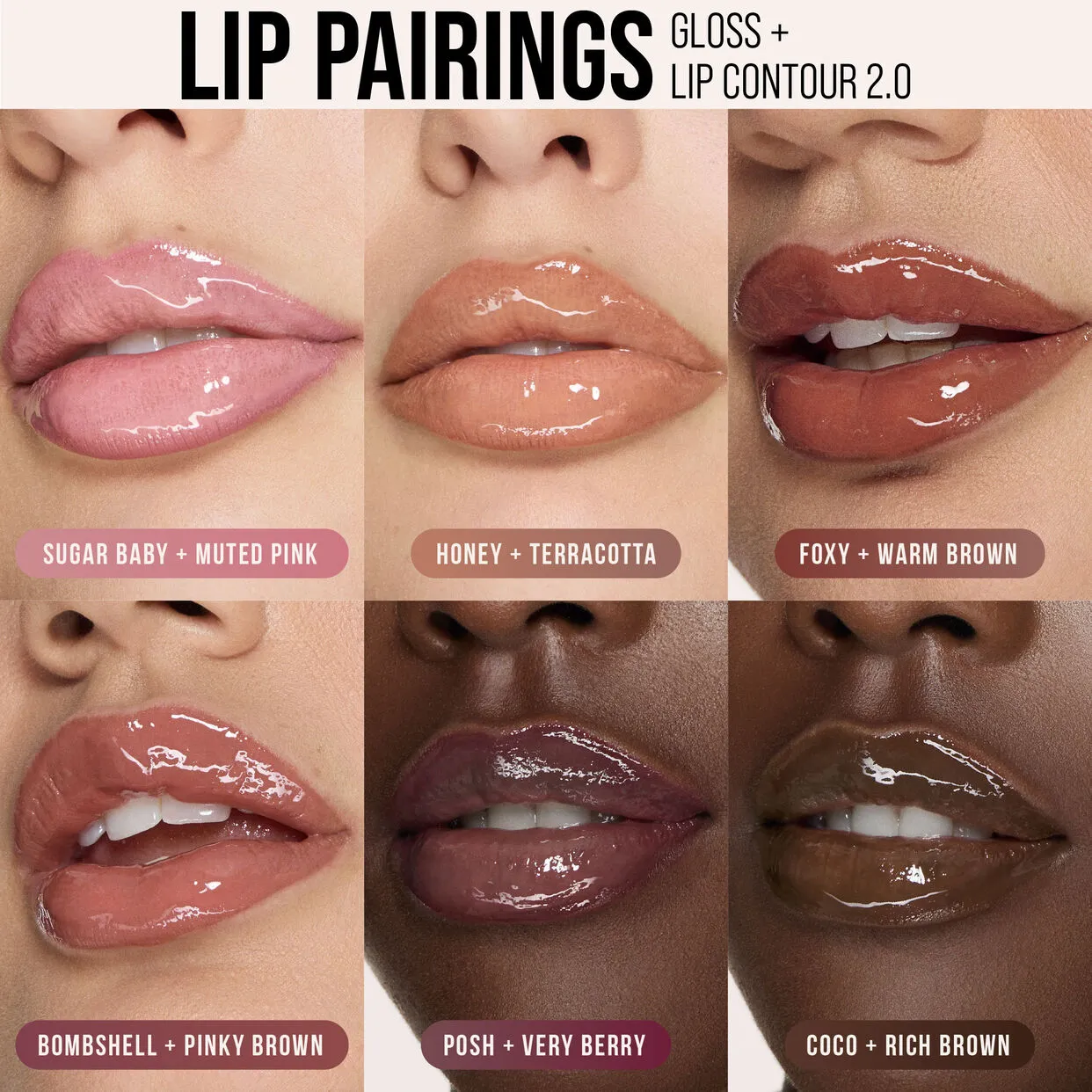 LIPGLOSS-PAIRINGS_LIP-PAIRINGS-ALL SHADES FAUX FILLER Extra Shine Lip Gloss - Image 4