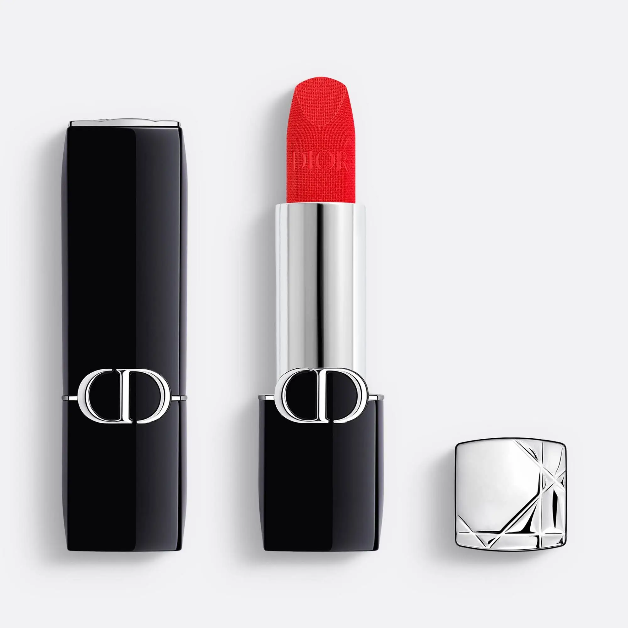 Y0356009_C035600888_E01_RHC Dior Rouge lipstick 888 Strong Red velvet finish